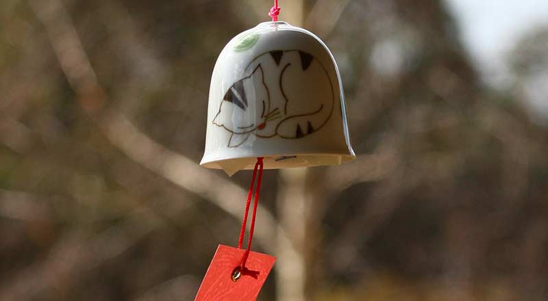Porcelain Wind Bells from Imari Porcelain Wind Bells from Imari